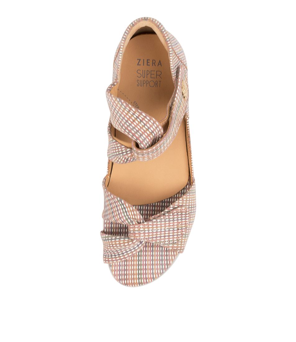 Women Ziera Doxie (Wide) Sandals Stripes | Z-659327